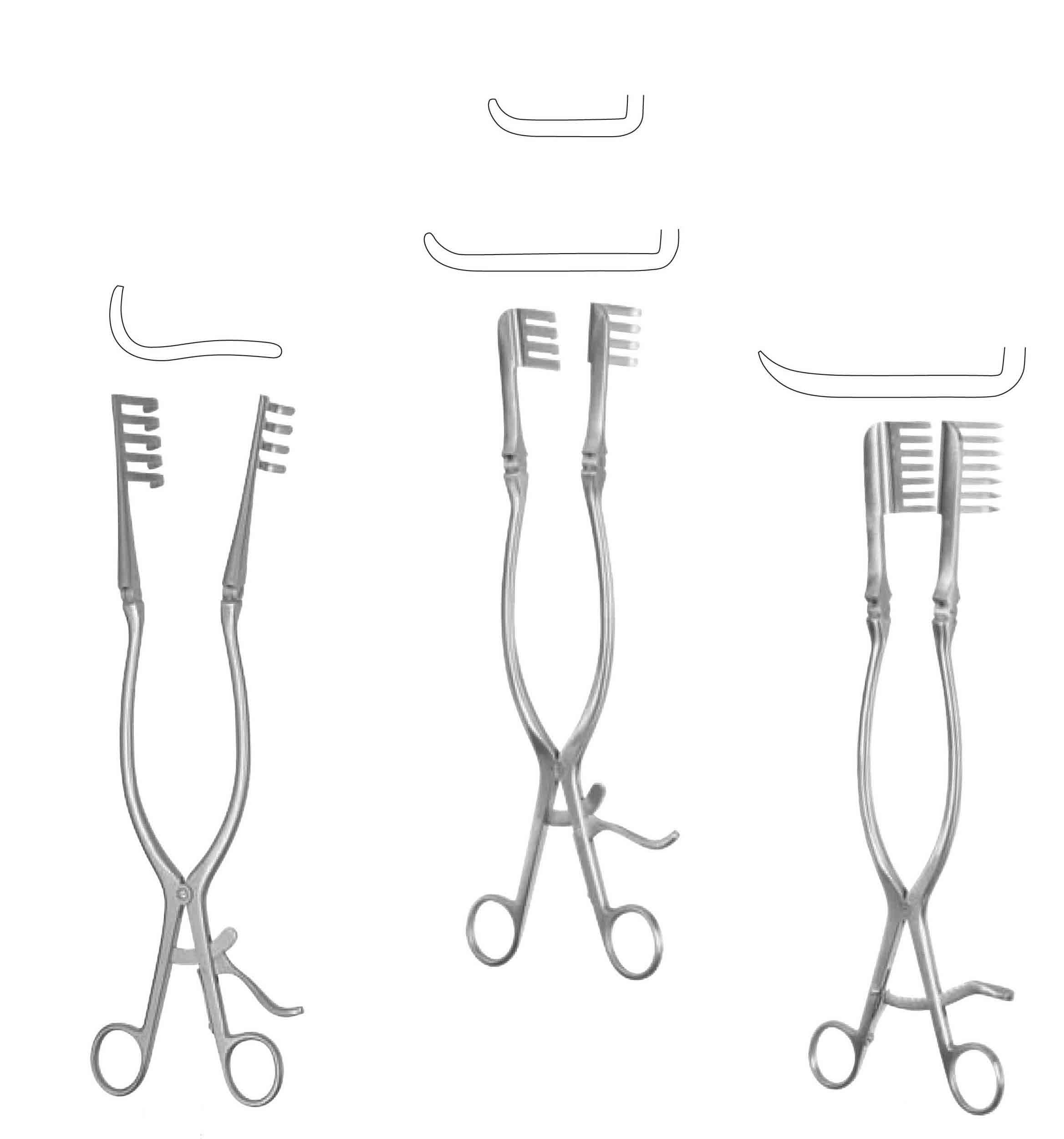 ADSON OTOMATİK EKARTÖR .4X4 31CM KESKİN
